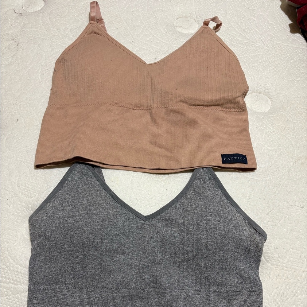 Nautica padded tanks / cropped